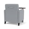 Lesro Siena Lounge Reception Guest Chair W/ Swivel Tablet, 27 in W 29.5 in L 32.5 in H SN1101 - alternate 2